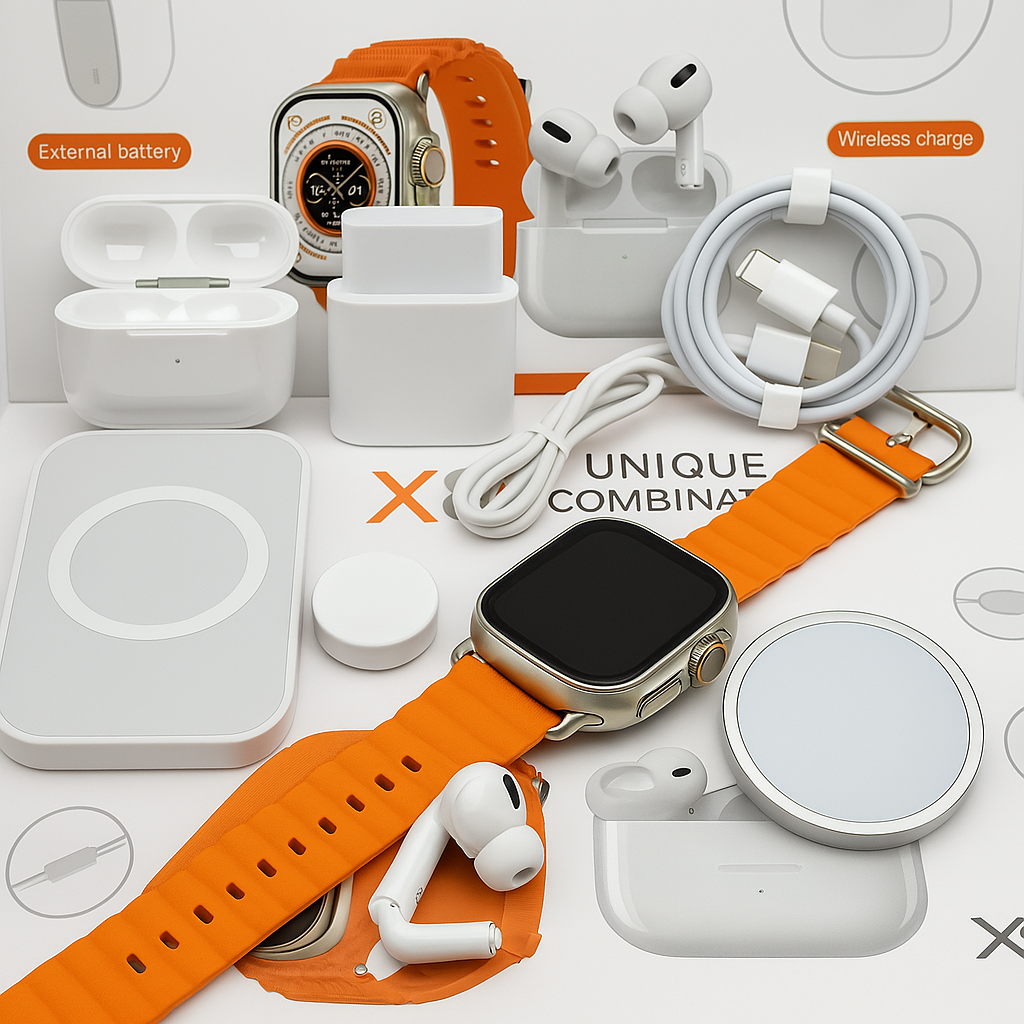 Combo Reloj Watch X8 Ultra