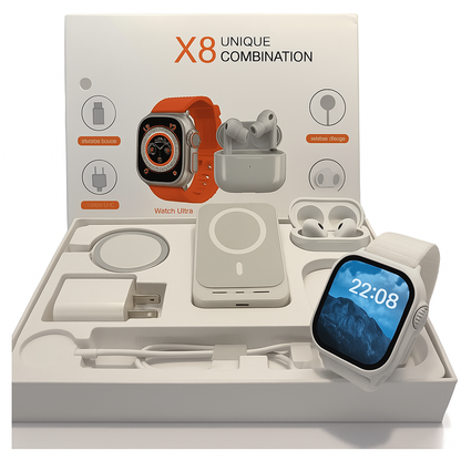 Combo Reloj Watch X8 Ultra