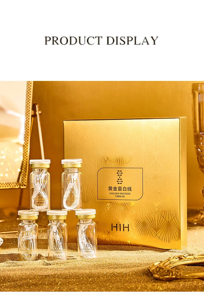 Set de Hilos de Colágeno y Sérum de Oro 24K