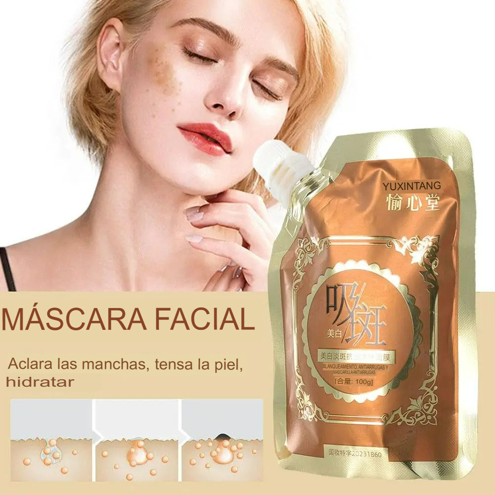 Máscara aclaradora facial profesional